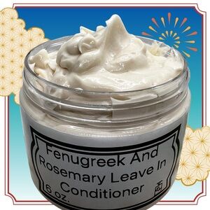 Fenugreek & Rosemary Leaves In Conditioner
